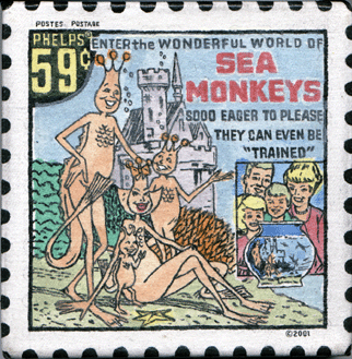 Fraises et fourches (#48 of 1000 stamps)